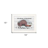 Farm Fresh Christmas Trees 2 White Framed Print Wall Art - Homeroots - Flyclothing LLC