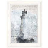 Lighthouse 1 White Framed Print Wall Art - Homeroots - Flyclothing LLC