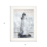 Lighthouse 1 White Framed Print Wall Art - Homeroots - Flyclothing LLC