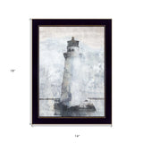 Lighthouse 3 Black Framed Print Wall Art - Homeroots - Flyclothing LLC