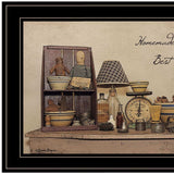 Homemade is Best 3 Black Framed Print Kitchen Wall Art - Homeroots - Flyclothing LLC