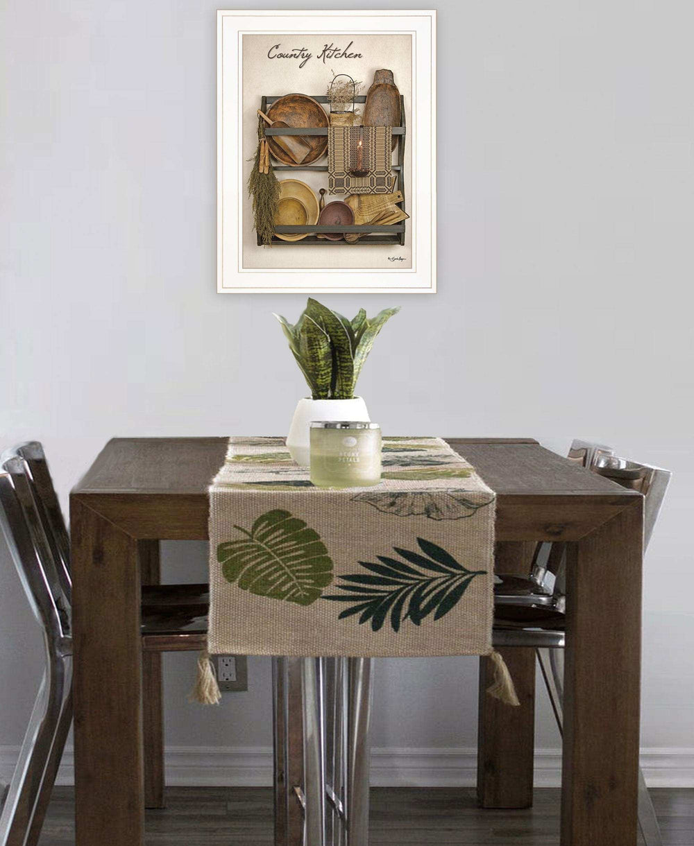 Country Kitchen 12 White Framed Print Kitchen Wall Art - Homeroots - Flyclothing LLC