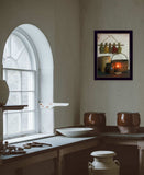 Dried Flower 2 Black Framed Print Wall Art - Homeroots - Flyclothing LLC