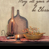 May All Your Days be Blessed Collection Black Framed Print Wall Art - Homeroots - Flyclothing LLC