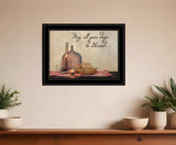 May All Your Days be Blessed Collection Black Framed Print Wall Art - Homeroots - Flyclothing LLC