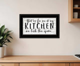 We lick the Spoon 2 Black Framed Print Kitchen Wall Art - Homeroots - Flyclothing LLC