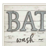 Bath Rules 1 White Framed Print Bathroom Wall Art - Homeroots - Flyclothing LLC