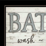 Bath Rules 2 Black Framed Print Bathroom Wall Art - Homeroots - Flyclothing LLC