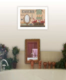 Country Bath 11 White Framed Print Bathroom Wall Art - Homeroots - Flyclothing LLC