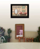 Country Bath 12 Black Framed Print Bathroom Wall Art - Homeroots - Flyclothing LLC