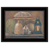 Love Never Fails 6 Black Framed Print Wall Art - Homeroots - Flyclothing LLC