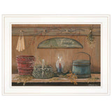 Treasures on the Shelf I 2 White Framed Print Wall Art - Homeroots - Flyclothing LLC