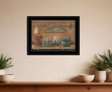 Treasures on the Shelf I 3 Black Framed Print Wall Art - Homeroots - Flyclothing LLC