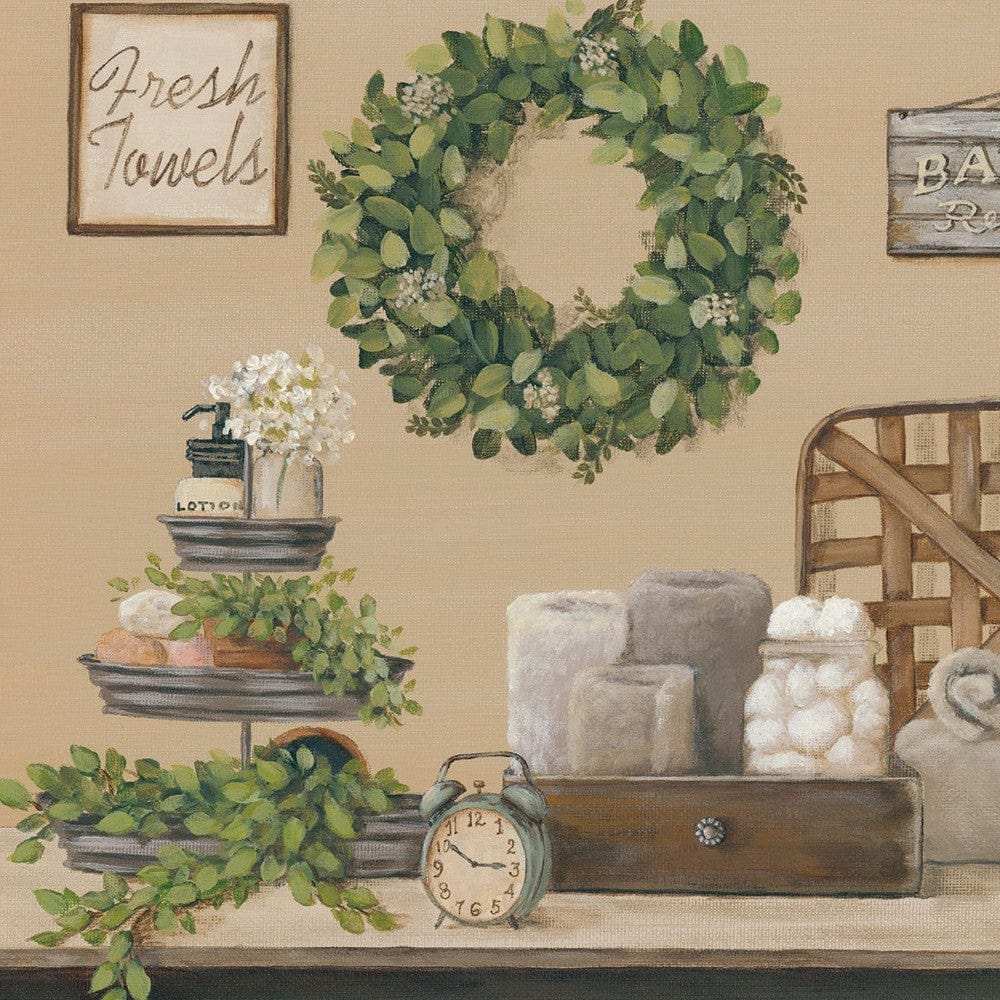 Farmhouse Bath I 2 White Framed Print Bathroom Wall Art - Homeroots - Flyclothing LLC