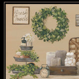 Farmhouse Bath I 3 Black Framed Print Bathroom Wall Art - Homeroots - Flyclothing LLC