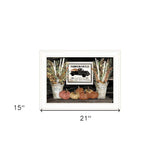 Pumpkin Patch Still Life 2 White Framed Print Wall Art - Homeroots - Flyclothing LLC