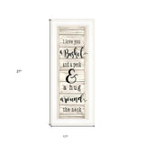 Hugs Collection 1 White Framed Print Wall Art - Homeroots - Flyclothing LLC