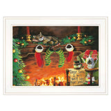 I Will Wait Up 2 White Framed Print Wall Art - Homeroots - Flyclothing LLC