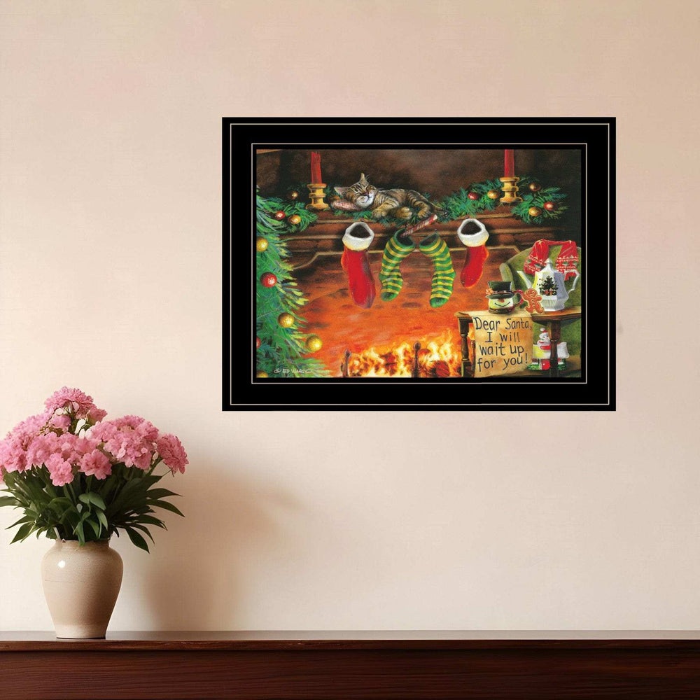 I Will Wait Up 3 Black Framed Print Wall Art - Homeroots - Flyclothing LLC