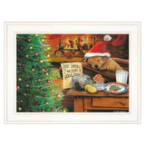 Ive Been A Good Boy 2 White Framed Print Wall Art - Homeroots - Flyclothing LLC