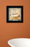 A Bit of Bubbly 2 Black Framed Print Bathroom Wall Art - Homeroots - Flyclothing LLC