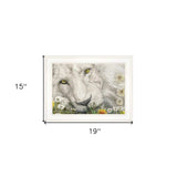 Dandy Lion 2 White Framed Print Wall Art - Homeroots - Flyclothing LLC