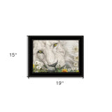 Dandy Lion 3 Black Framed Print Wall Art - Homeroots - Flyclothing LLC