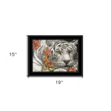 Tiger Lily 3 Black Framed Print Wall Art - Homeroots - Flyclothing LLC