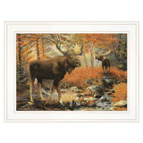 Call of the Wild 2 White Framed Print Wall Art - Homeroots - Flyclothing LLC