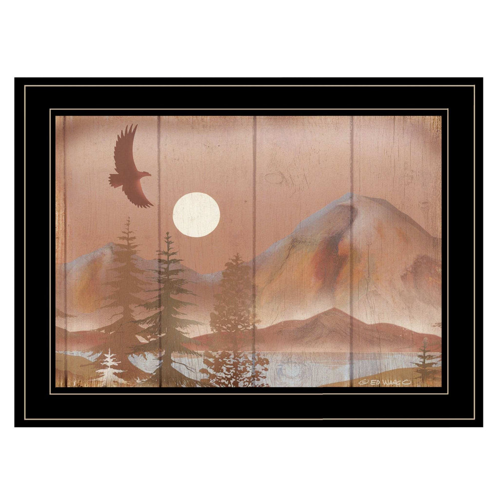 Full Moon I 2 Black Framed Print Wall Art - Homeroots - Flyclothing LLC