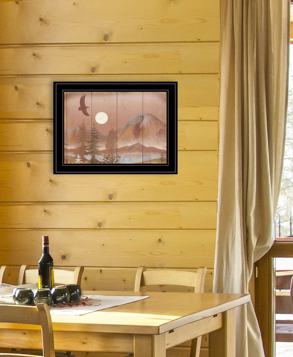 Full Moon I 2 Black Framed Print Wall Art - Homeroots - Flyclothing LLC