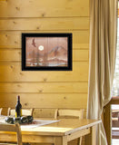 Full Moon I 2 Black Framed Print Wall Art - Homeroots - Flyclothing LLC