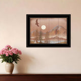 Full Moon I 2 Black Framed Print Wall Art - Homeroots - Flyclothing LLC