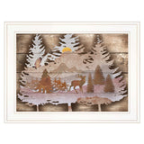 Great Outdoors I 2 White Framed Print Wall Art - Homeroots - Flyclothing LLC