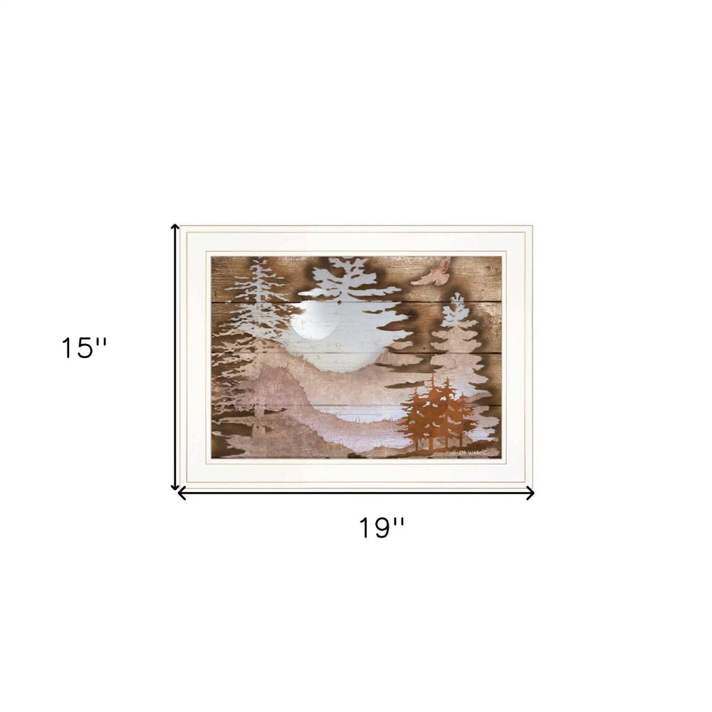 Great Outdoors II 2 White Framed Print Wall Art - Homeroots - Flyclothing LLC