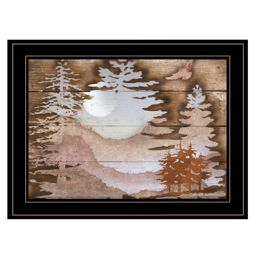 Great Outdoors II 3 Black Framed Print Wall Art - Homeroots - Flyclothing LLC