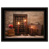 School Nights 3 Black Framed Print Wall Art - Homeroots - Flyclothing LLC