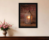 Innkeepers Lantern 2 Black Framed Print Wall Art - Homeroots - Flyclothing LLC