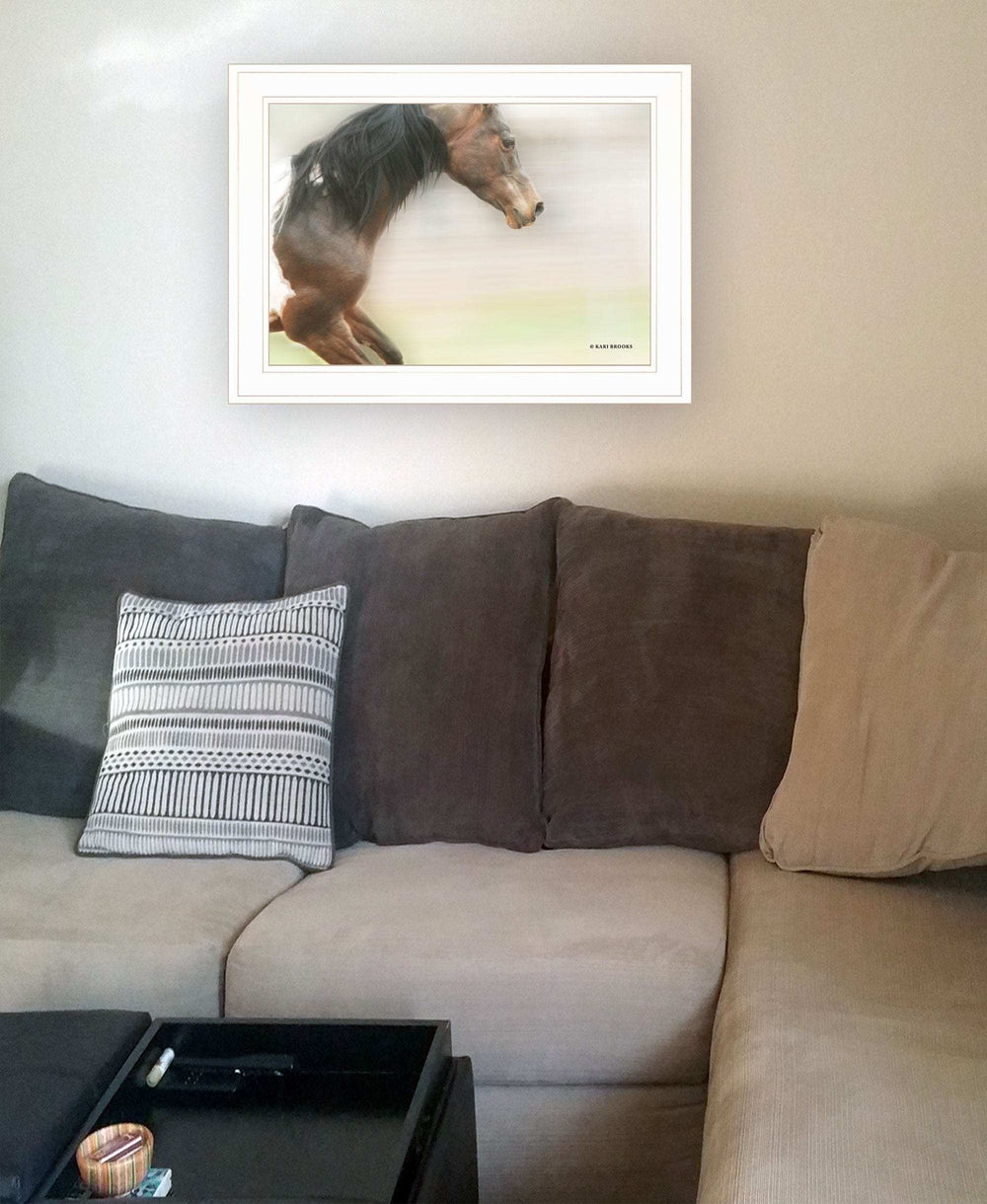 Leap of Faith 2 White Framed Print Wall Art - Homeroots - Flyclothing LLC