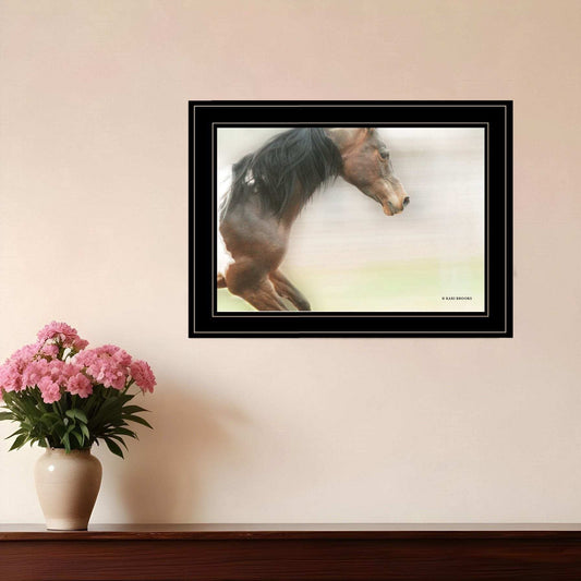 Leap Of Faith 3 Black Framed Print Wall Art - Homeroots - Flyclothing LLC