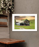 Mail Pouch Barn 4 White Framed Print Wall Art - Homeroots - Flyclothing LLC