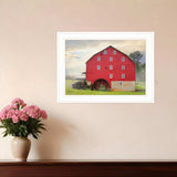 Willow Grove Mill 2 White Framed Print Wall Art - Homeroots - Flyclothing LLC
