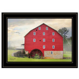 Willow Grove Mill 3 Black Framed Print Wall Art - Homeroots - Flyclothing LLC