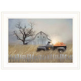 Fall Pumpkin Harvest 2 White Framed Print Kitchen Wall Art - Homeroots - Flyclothing LLC