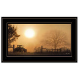 Start Your Engines 3 Black Framed Print Wall Art - Homeroots - Flyclothing LLC