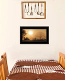 Start Your Engines 3 Black Framed Print Wall Art - Homeroots - Flyclothing LLC