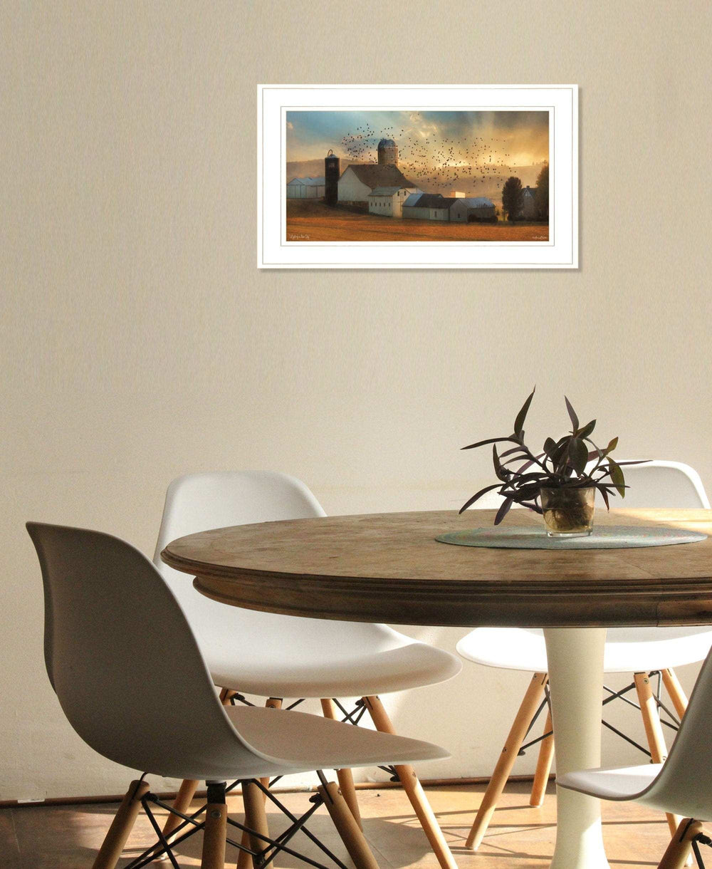 Light of a New Day 2 White Framed Print Wall Art - Homeroots - Flyclothing LLC