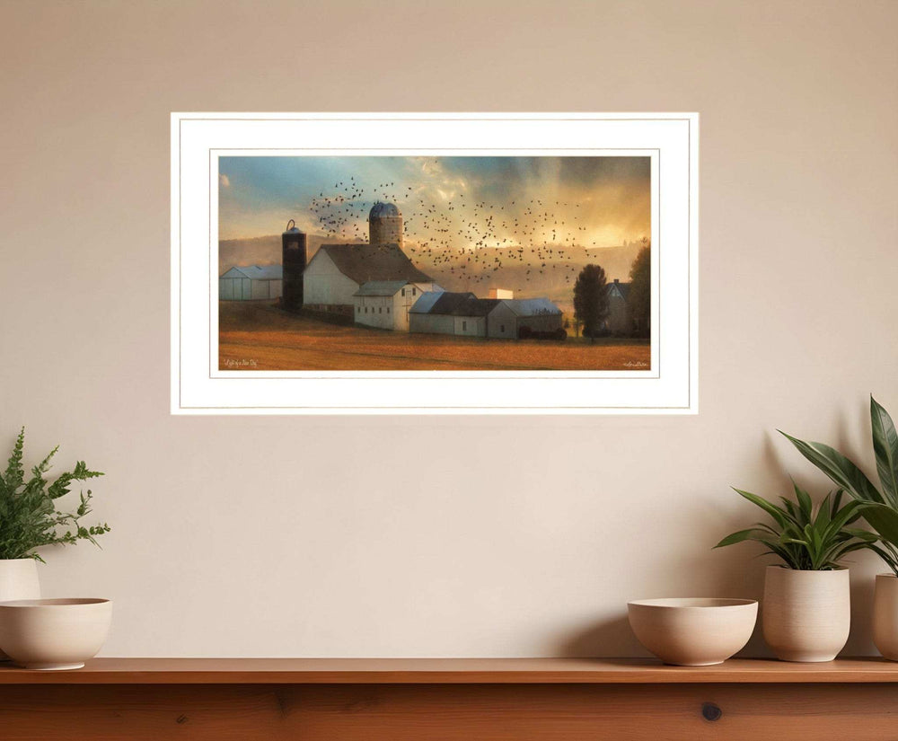 Light of a New Day 2 White Framed Print Wall Art - Homeroots - Flyclothing LLC