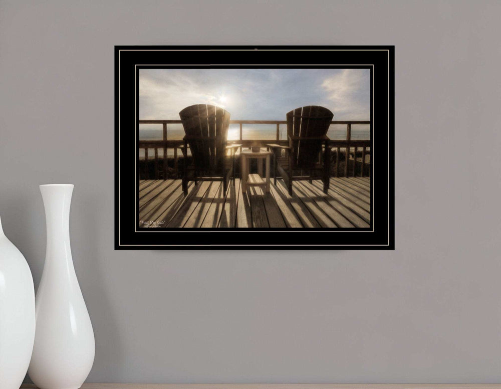 Front Row Seats 1 Black Framed Print Wall Art - Homeroots - Flyclothing LLC