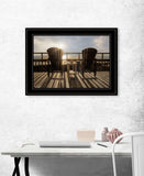 Front Row Seats 1 Black Framed Print Wall Art - Homeroots - Flyclothing LLC